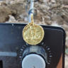 Ancient gold pendant found by Nexus metal detector.
