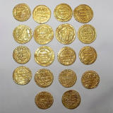 Gold coin hoard found by Nexus metal detector.