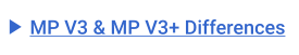 MP V3 & MP V3+ Differences  