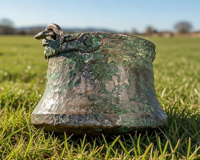 Hammered Copper Bukcet