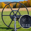 16" Silver Scout - 3 Frequencies - Search Coil