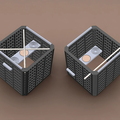 3D Unmasking Test with Bronze Discs & Iron Rods