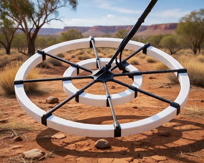 32 Inch Concentric PI Search Coil