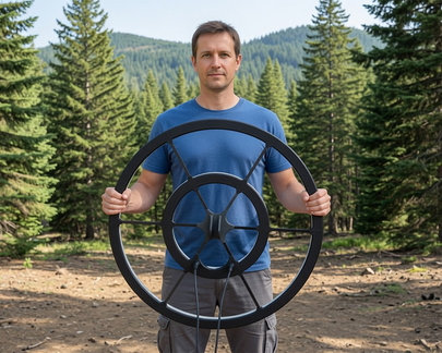 32 inch Concentric Pulse Induction Search Coil