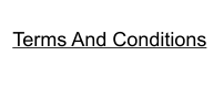 Terms And Conditions